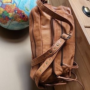 Day and Mood leather crossbody bag